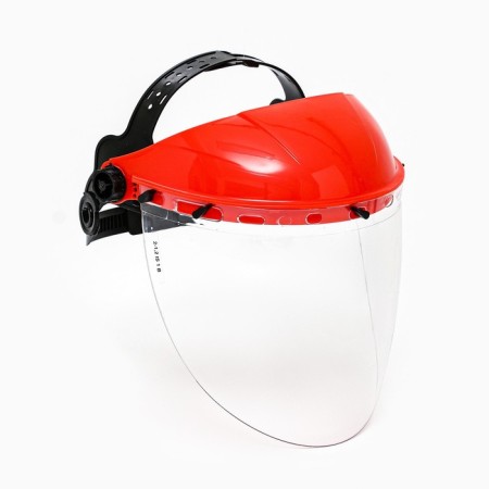 Protective shield, “source”, polycarbonate, rhecking mechanism-1