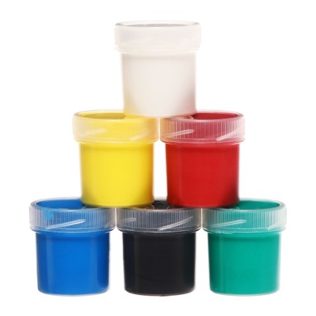 Acrylic paint, set of 6 colors x 20 ml, calligrata, artistic, frost -resistant, in a cardboard box-1