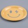 Papal plate "Smile", in the set 6 pcs., Color yellow
