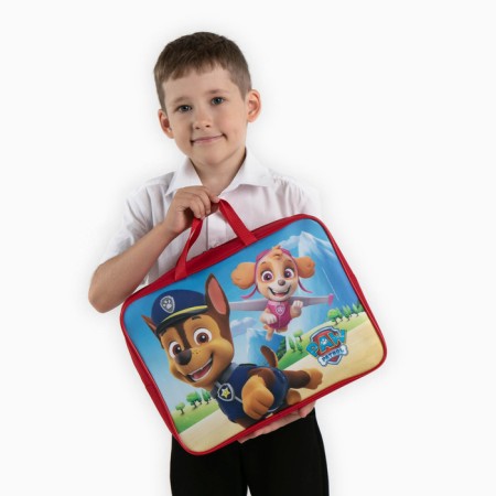 Folder with handles textile A4, 350x270x100 mm, puppy patrol-7