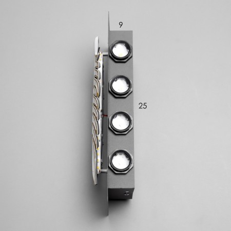 Bra "Perse" LED 17W 3000k white 30x13x5cm-4