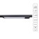 Car lamp Arte Lamp Lineetta A4571PL-1BK, LED, 12 W, 3.3x40x3.3 cm, 950 lm, black