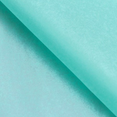 Packaging paper with silence, aquamarine, 50 x 66 cm