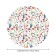 The tablecloth “Summer mood”, round, oxford, elastic band, size 140x140 cm, diameter 105-120 cm