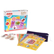 Loto with wooden chips 