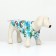Dog shirt "Tropics", XS (DS 20. OG 28, Osh 19 cm), Blue