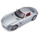 MASTO Die-Cast Mercedes-Benz Sls AMG machine, opening doors, 1:18, silver color