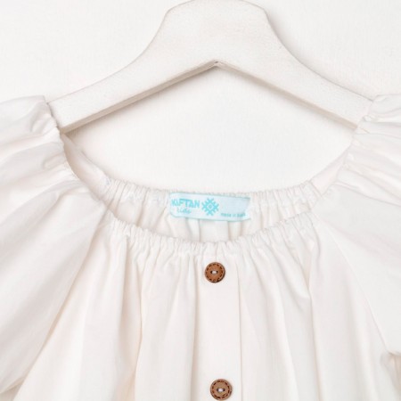 Платье детское KAFTAN "Cute", р. 38 (146-152), белый-5