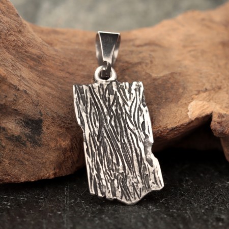 Slavic amulet "Veles Symbol", 3.5 g, 31x15 mm, ear of 9x5 mm-2