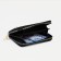 Women's wallet with lightning, black color