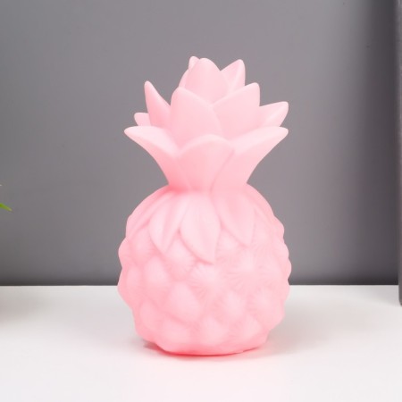 Night Plastic "Pineapple" MIX LEDH1 8x8x13 cm Risalux-1