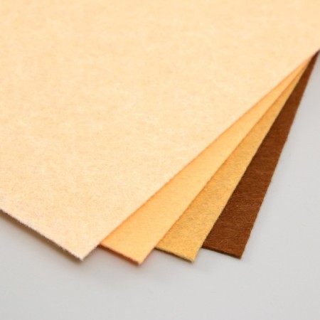 A set of soft felt "Astra" (4 pcs) Assorted, 1 mm, 170 gr. 20x30 cm-1