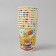 A one -time paper glass "Happy Birthday" smiles, cake (250 ml)