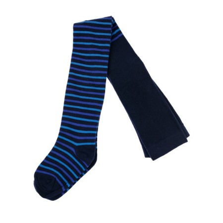Tights for a boy, height 98-104 cm, dark blue color-3