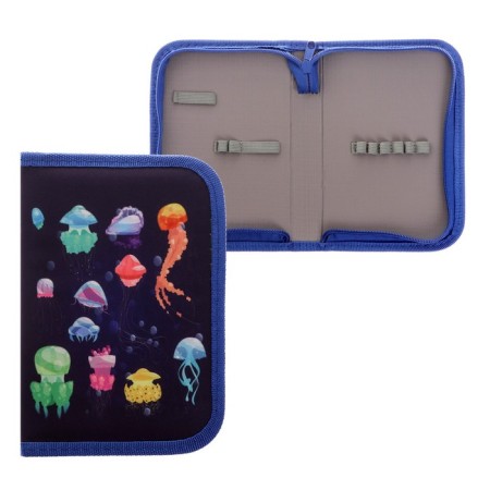 School "Underwater World", 13 x 19.5 cm, 1 section, on lightning, fabric