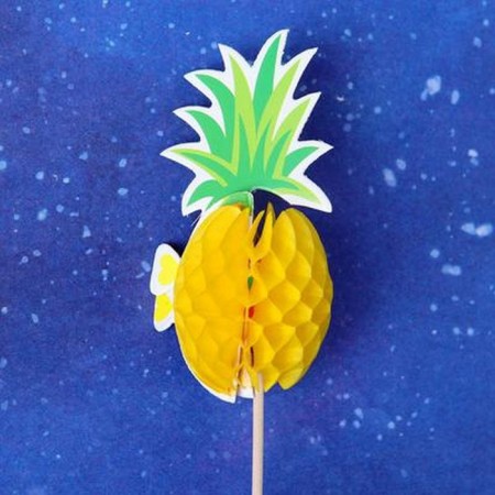 Skewers "Pineapple", set of 6 pcs.-1