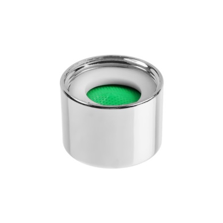 Zein aerator, internal thread, d = 22 mm, plastic grid, plastic housing, chromium color-6