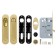 Armadillo SH011-BK SG-1 sliding doors set, matte gold color