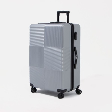 Bolshoi suitcase 28 "Coded Castle, silver color-2