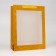 Packet Holography with a window, "Golden", l 40 x 30 x 13 cm