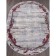 Oval Arda Mardan carpet, size 200x290 cm, color Coken D.Grey/Blue