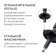 Scandinavian Walking ALYTOP, telescopic, 3-sector, 135 cm, 1 pc.