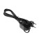 Network cord with dimmer for sconces, 100 watts, 1.5 m, black