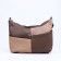 Richet Cross-Boda Bag on a zipper, outer pocket, brown/beige color