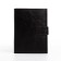 Male purse on the button, 3 in 1, for autocrains, for passport, for bills, black color