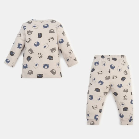 Set: jumper and pants crumb I am "Bear", height 80-86 cm, gray-5
