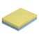 Block with a sticky edge, 51 x 38 mm, 100 sheets, 4 colors, pastel