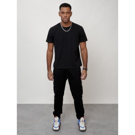Cargo jeans, size 44-46, black color-2
