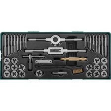 Set of taps and dies Jonnesway AG10001SP, 40 items