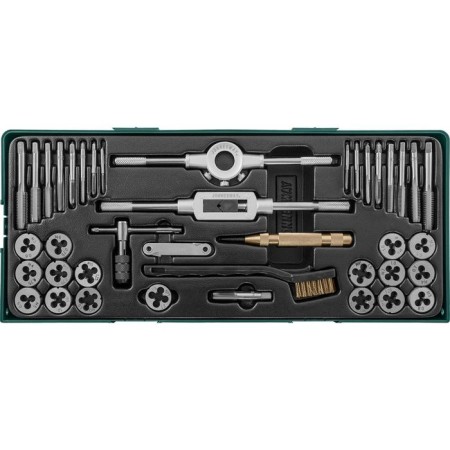 Set of taps and dies Jonnesway AG10001SP, 40 items