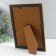 Photo frame plastic 13x18 cm "Kosichka" gold 20.3x15.3 cm