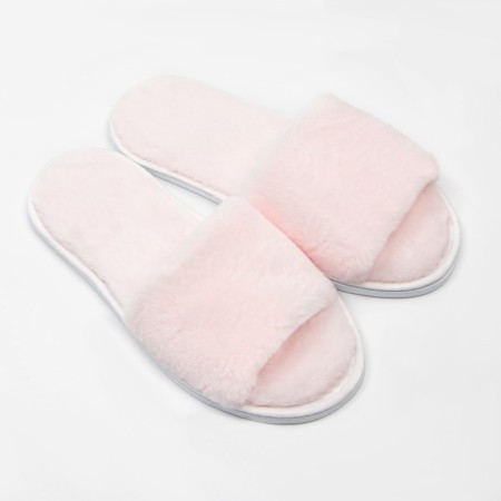 Women's slippers, pink color, size 36-38