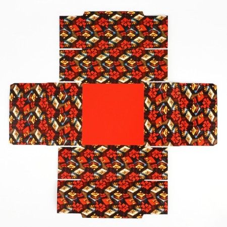 Folding box "Fairytale New Year", 15 x 15 x 8 cm, New Year-9