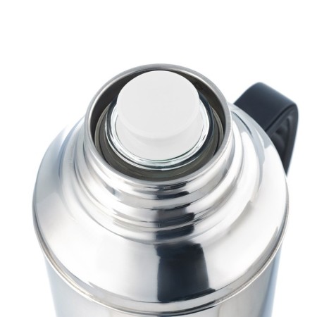 Thermos 2 l, with a glass flask, retains heat 24 hours, chrome, 38.5 x 15.5 cm-2