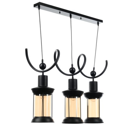 Lamp "Vigo" 3he27 40W black 63x15x80 cm-3