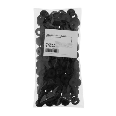 Decorative cap for screws, black, set 100 pcs-5