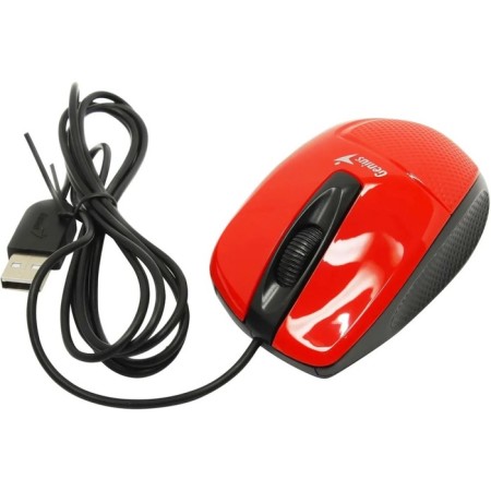 Mouse Genius Mouse DX-150X, Wending, Optical, 1000 DPI, USB, Red-2