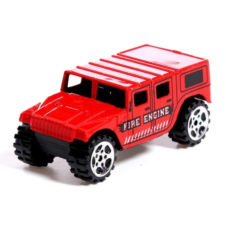 Metal machine "Firefighters", set of 10 pcs.-12