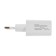 Network charger MAIMI C105, USB, 3 A, 22.5 W, PD, white