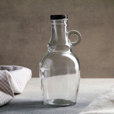 Glass bottle for sauces and oil "Louis", 550 ml, 9.5 × 19.5 cm