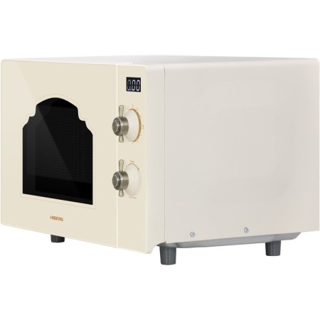 Microwave oven Hiberg VM-4285 YR, 700 watts, 20 l, beige color-6