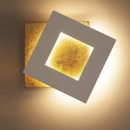 Wall lamp Mantra Dalia, Led, 1680lm, 3000k, 220x63x220 mm, white color-1