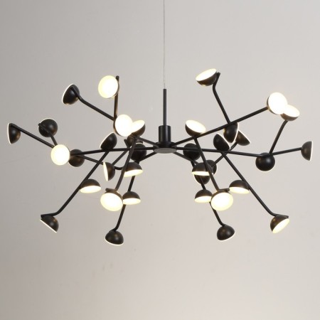 Suspended chandelier Mantra Adn, Led, 4580lm, 3000k, 350 mm, black color-2