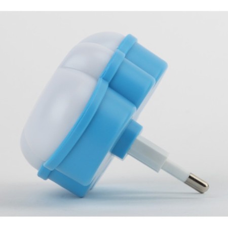Non-light nightlight NN-605-LS-W into a socket with a light sensor, white color-6