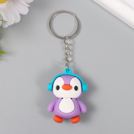 Trick Rubber "Penguin in Headphones" MIX 4.7x3.5x2.2 cm-1