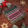 Bearbox, confectionery packaging, "Christmas tree decorations", 12 x 12 x 3 cm, New Year